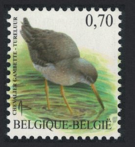 Belgium Redshank 'Chevalier Gambette' 70c Bird Buzin 2002 MNH SG#3704 MI#3187