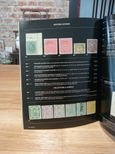 Stamp publication 2012 Bonhams auction catalogue w/realizations US & foreign 