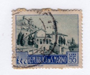 San Marino      291        used   paper on back   CV $35.00