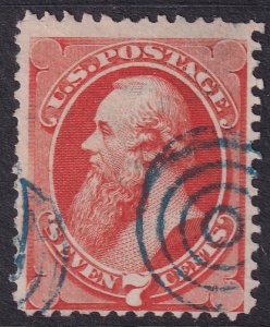 #160 Used, Fine, 1 short perf (CV $85 - ID33095) - Joseph Luft