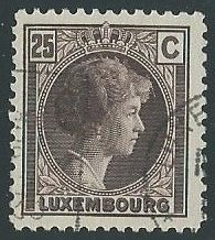 Great Starter Collection of Early Luxembourg Used Stamps