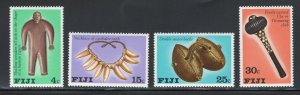 Fiji 1978 Fijian Artifacts Scott # 389 - 392 MH