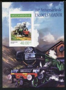 Mozambique 2014 80th Anniversary of Flying Scotsman #1 im...