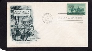 981 Minnesota, FDC Artmaster cachet