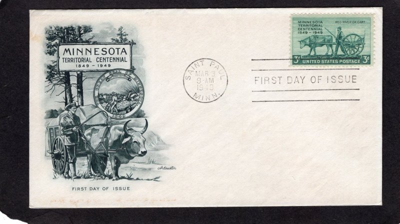 981 Minnesota, FDC Artmaster cachet