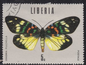 Liberia 685 Tropical Butterflies 1974