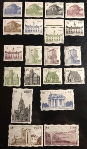 Ireland Scott# 537-556 VF NH Unused set Cat. $72.85