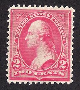 U.S. #267a Mint,OG,VLH... SCV $20.00