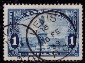 Canada #  227  Used VF CDS Cat $ 15