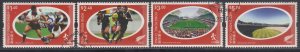 Hong Kong 2004 Rugby Sevens Stamps Set of 4 Fine Used .
