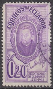 Ecuador Scott #607 1956 Used