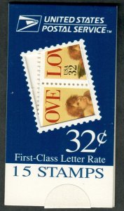 BK244 Cherub Love MNH Makeshift Booklet