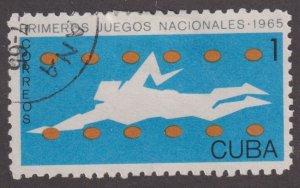 Cuba 980 Swimming 1965
