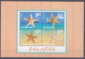 2015 Grenada 7182-7185KL Marine fauna - Starfish 12,00 €