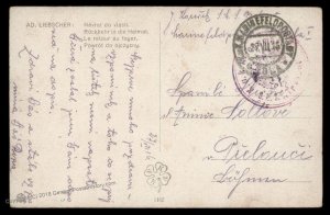 Austria 1915 WWI Navy Ship SMS Trabant Feldpost Cover Pola Croatia 93594