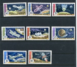 Hungary 1969 Mi 2547-54 MNH Space 8151