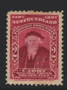 Newfoundland Sc#62 MH