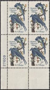 SC#1241 5¢ Columbia Jays Issue Plate Block: LL #27609 (1963) MNH