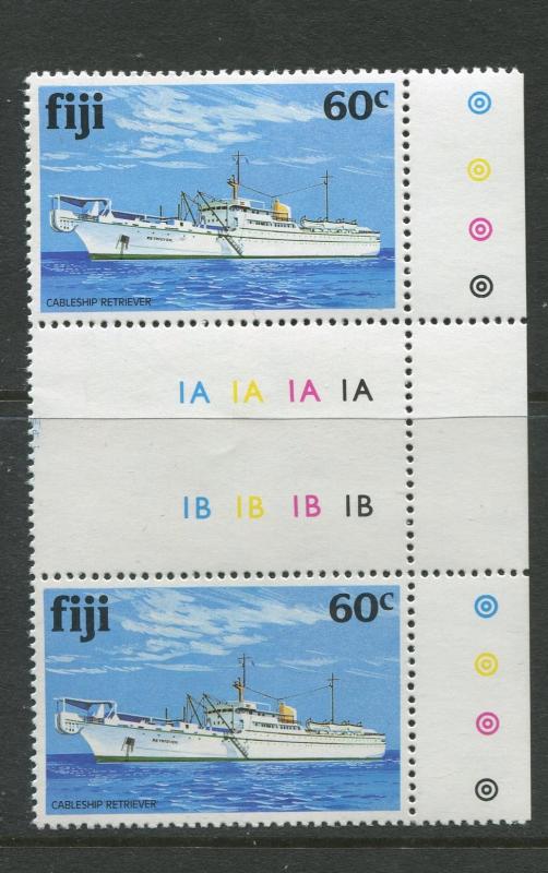 Fiji - Scott 448 - General Issue - 1981 -MNH - Pair of  60c Stamps