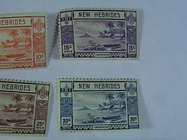 NEW HEBRIDES/BRITISH # 50-61-MINT/HINGED-COMPLETE SET-------GEOVI------1938