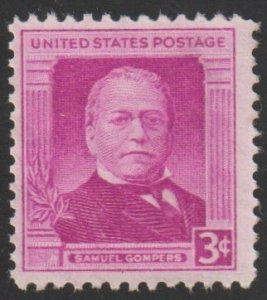 SC# 988 - (3c) - Samuel Gompers - Used Single