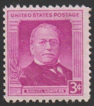 SC# 988 - (3c) - Samuel Gompers - Used Single