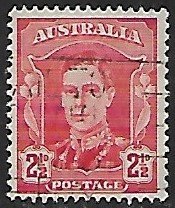 Australia # 194 - King George VI - Used....(KBw9)