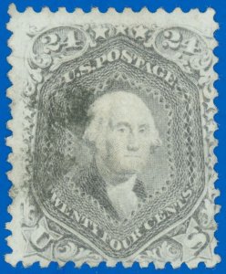 USA Scott #78a, Used-Fine, Grayish-Lilac, Face-Free Cancel! SCV $425.00!