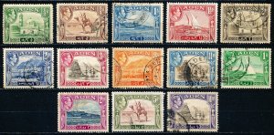 Aden #16-27a  Set of 13 Used