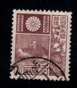 JAPAN  Scott 176 Used stamp new die 18.5x22 mm