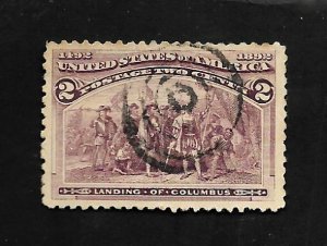 United States 1893 - U - Scott #231 *