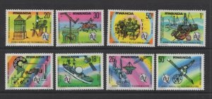 Rwanda #809-16 (1977 ITU set) VFMNH CV $4.15