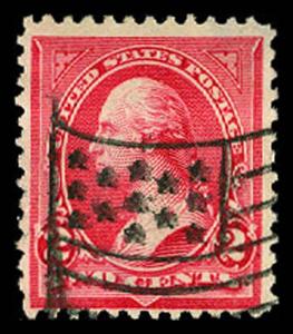 U.S. POST 1890 CANCELS 267  Used (ID # 60211)