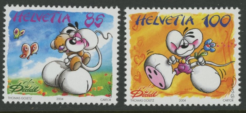 Switzerland 1184-5 ** mint NH (2505 242)