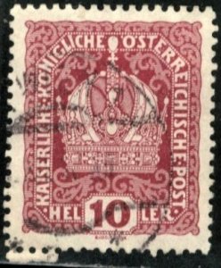 AUSTRIA - SC #148 - USED - 1916 - Austria480DM01