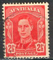 Australia 1942; Sc. # 194; O/Used Single Stamp