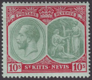 ST KITTS-NEVIS 35  MINT HINGED OG * NO FAULTS VERY FINE! - EEQ