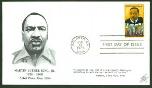 MARTIN LUTHER KING JR FDC DYS CACHET