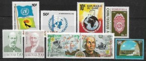 Worldwide Small Lot of MNH Stamps (005)