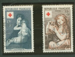 France #B291-B292  Single (Complete Set)