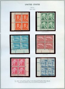 US Scott 1030-53 Liberty Issue  cpmplete 27 Mint NH Plate Blocks