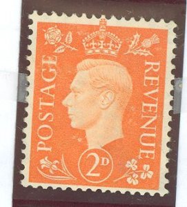 Great Britain #238a var Unused Single