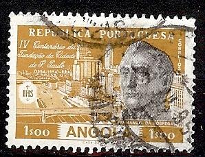ANGOLA 385 Used 1954 San Paulo