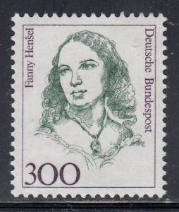 Germany 1989 Sc#1493A Mi#1433 Fanny Hensel (1805-1847) MNH**