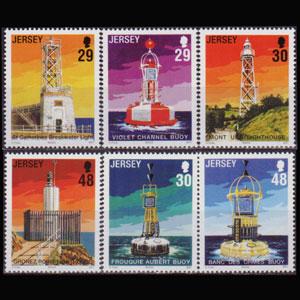 JERSEY 2003 - Scott# 1075a-7b Lighthouses Set of 6 NH