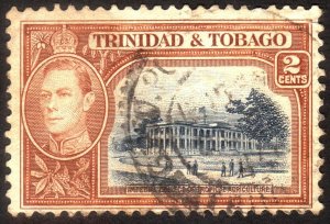1938, Trinidad and Tobago 2c, Used, Sc 51