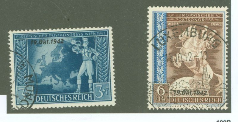 Germany #B212-13 Used Multiple