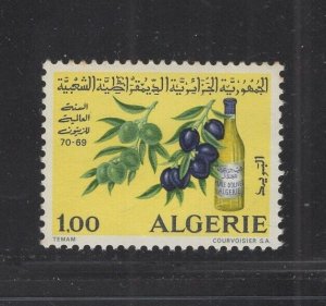 Algeria #442  (1970 Olive Year issue) VFMNH CV $2.00