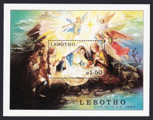 Lesotho Christmas MS 1980 MNH SC#318 SG#MS430