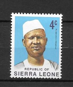 ### SIERRA LEONE MNH SC#424 PRESIDENT STEVENS SCV$.20